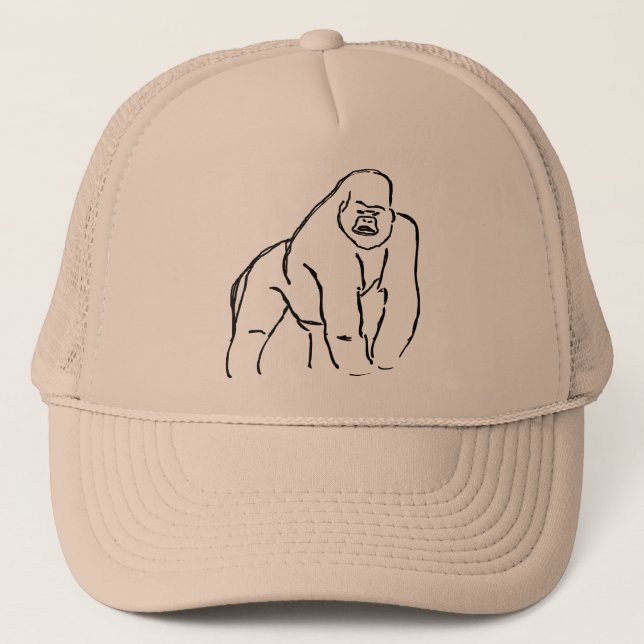 Trucker Hat Gorilla  (Front)