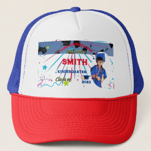 Trucker Hat graduate kindergarten photo and name