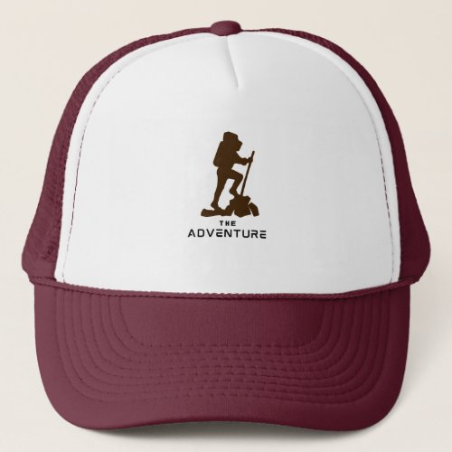 trucker hat hat the adventure trucker hat