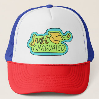 Trucker hat JUST_GRADUATED (try other colors too)