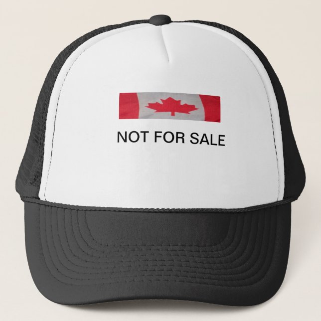 Trucker Hat Not For Sale (Front)