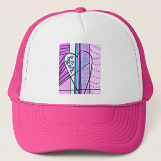 Trucker Hat ,Trendy pink cap for Teen and Adult ,