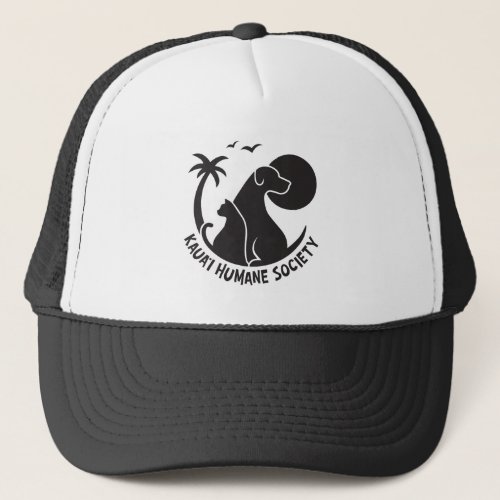 Trucker Hat with Black KHS Logo