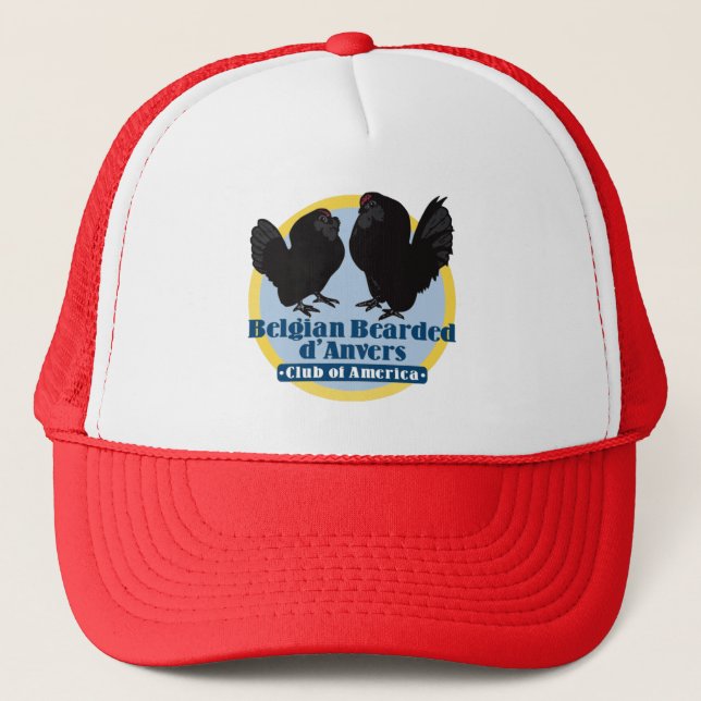 Trucker Hat with Color Logo (Front)