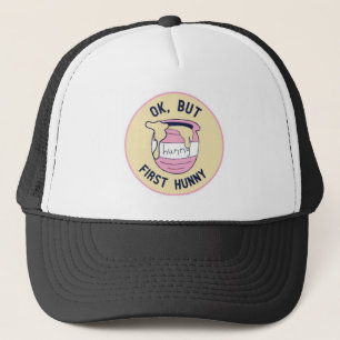 Trucker Hat WITH HONEY POT DISIGINING IN CIRCLES