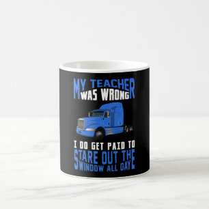 Trucker Love Truck Driver Trucks Funny Gift Idea Coffee Mug