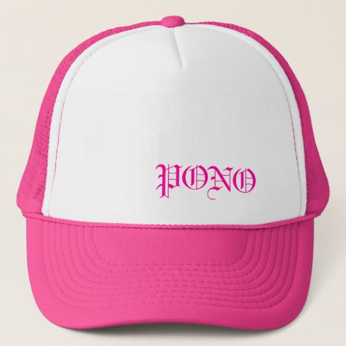 Trucker_PalaPala_PONO Trucker Hat