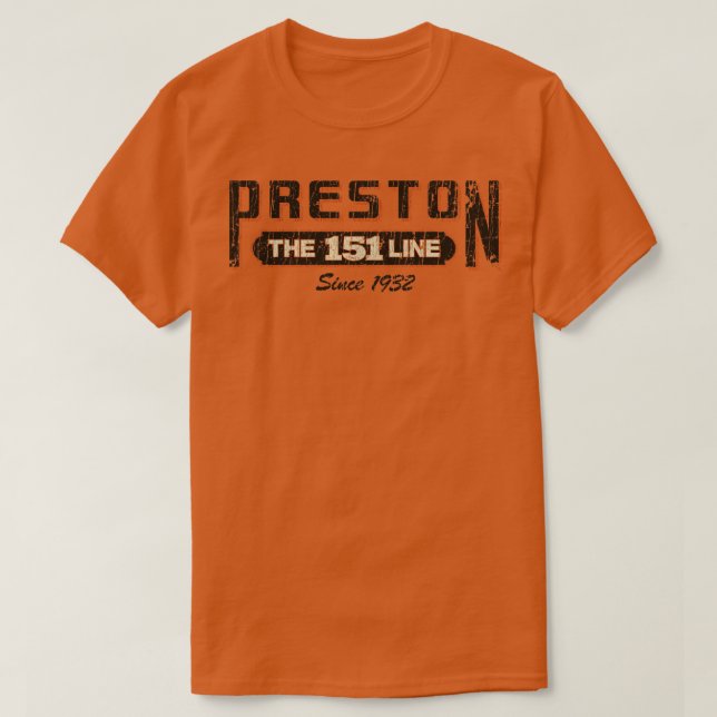 Trucker Preston Trucking Co  T-Shirt (Design Front)