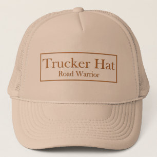 Trucker Road Warrior Exclusive Long Haul Driver Trucker Hat