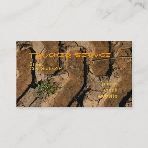 Trucker Service Business Card Templates