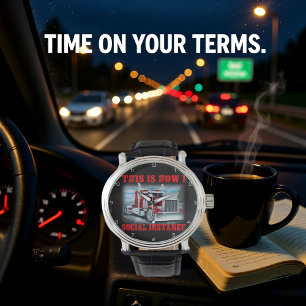 Trucker: This Is How I Social Distance Watch