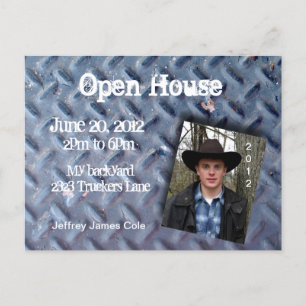Trucker tread Open House Postcard