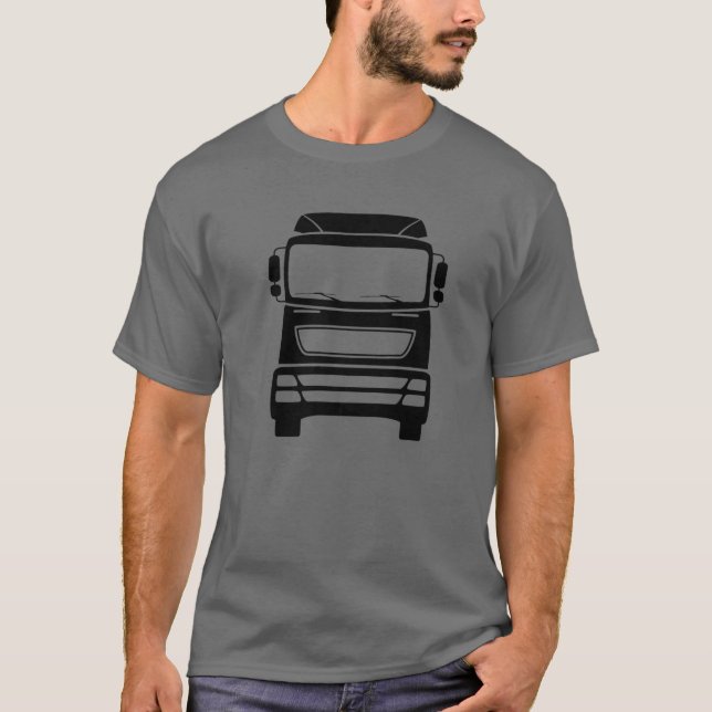 Trucker Truck Driver German Truck Truckdriver Haul T-Shirt (Front)
