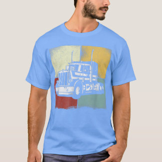 Trucker Truck Driver Retro Vintage T-Shirt