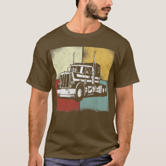 Trucker Truck Driver Retro Vintage  T-Shirt