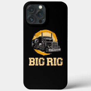 Trucker Truck Driver Vintage Big Rig iPhone 13 Pro Max Case