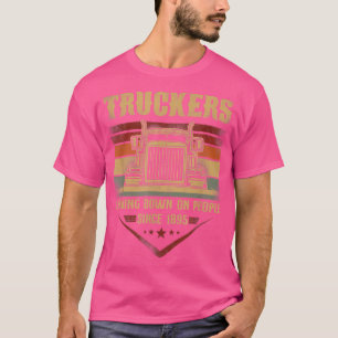 Trucker Truck Driver Vintage Retro Truckers Lookin T-Shirt