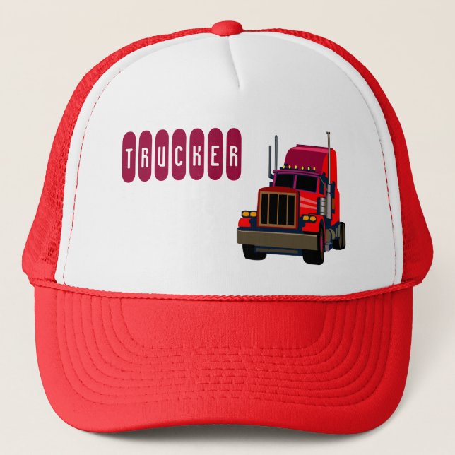 Trucker Trucker Hat (Front)