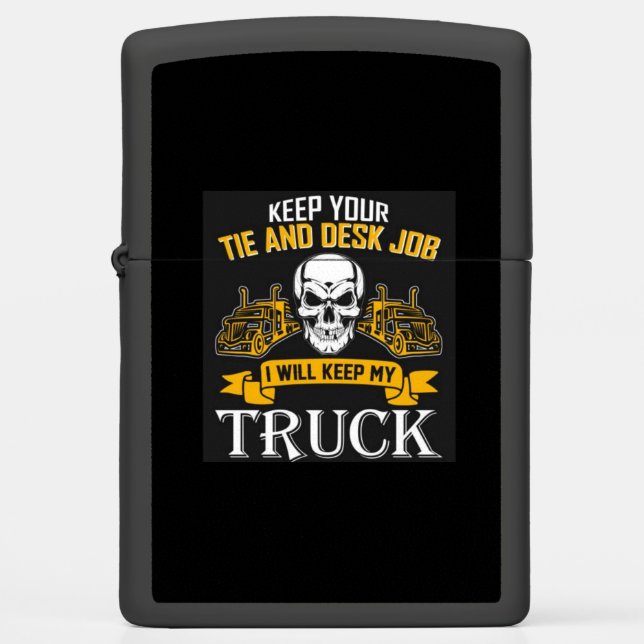 Trucker  zippo lighter (Front)
