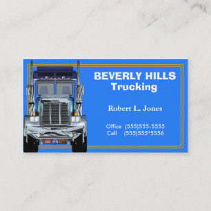 Truckers Business Card