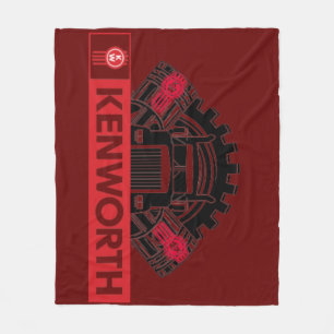 Trucker's cover fleece blanket