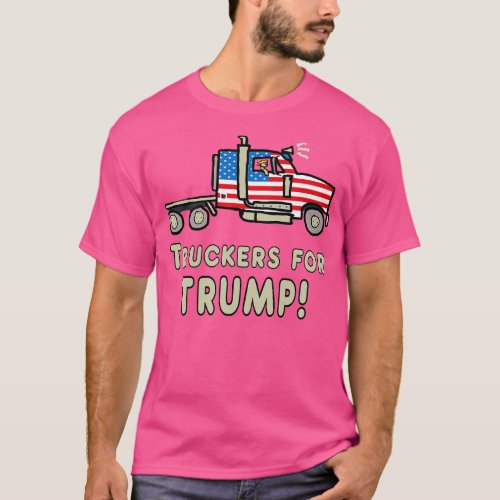 Truckers For Trump T_Shirt