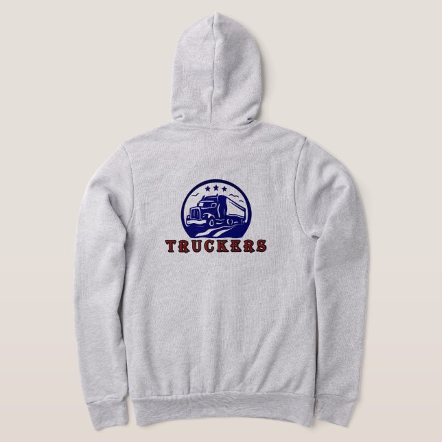 Truckers Hoodie (Laydown Back)