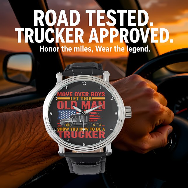 Truckers Move America: Flag Background Watch (Creator Uploaded)