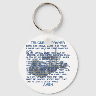 Truckers Prayer Keychain