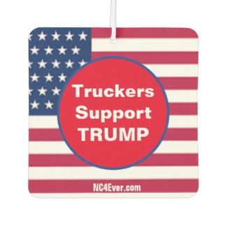 Truckers Support TRUMP Air Freshener