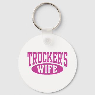 Trucker's Wife Keychain