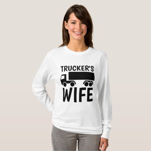 TRUCKERS WIFE T_shirts