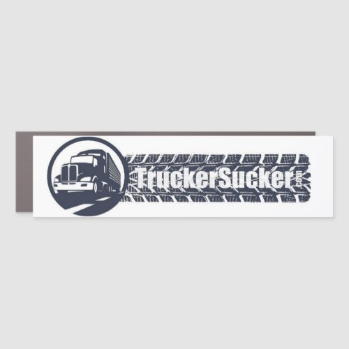 TruckerSucker _ car magnet _ 3 x 11