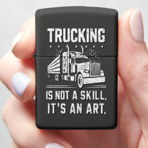 Trucking: An Artful Journey Zippo Lighter