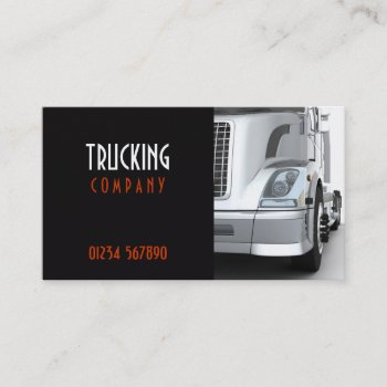 Trucking Business Card by Kjpargeter at Zazzle