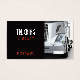 Trucking Business Cards & Templates | Zazzle