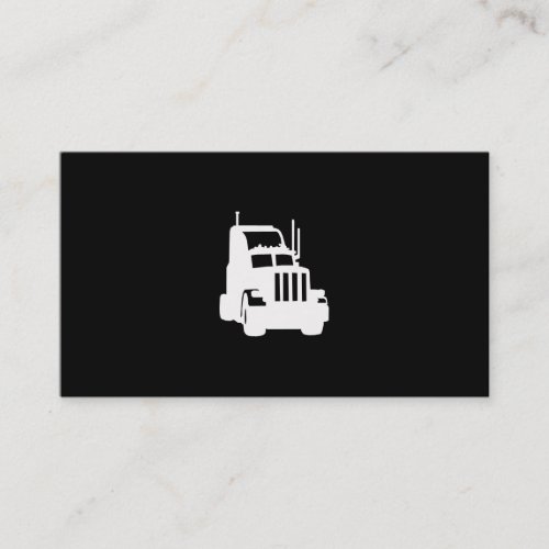 Trucking Company Business Card