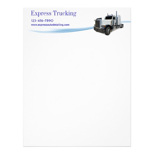 Trucking Company Letterhead Templates