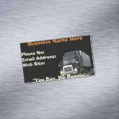 Trucking Firms Delivery Transport Biz Cards (In Situ)