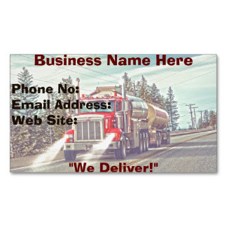 Trucking Firms Delivery Transport Biz Cards