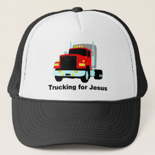 Trucking for Jesus Trucker Hat