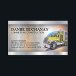 Trucking Illustration | Driver Transport Business Card<br><div class="desc">Trucking Illustration | Driver Transport business card.
profession please let me know. I'm here to help you out. ©2010 Joshua Martin</div>