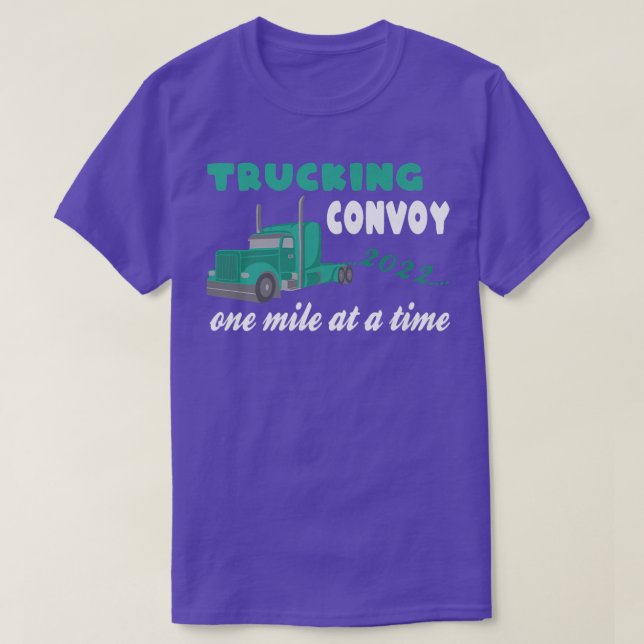 Trucking Industry Art Drawing Green Semi Truck For T-Shirt (Design Front)