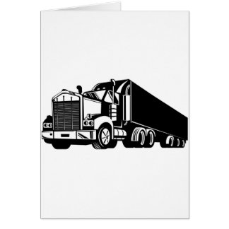 trucking lorry truck container van cartage cards