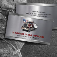 Trucking Transport Metal Log Trucker Company