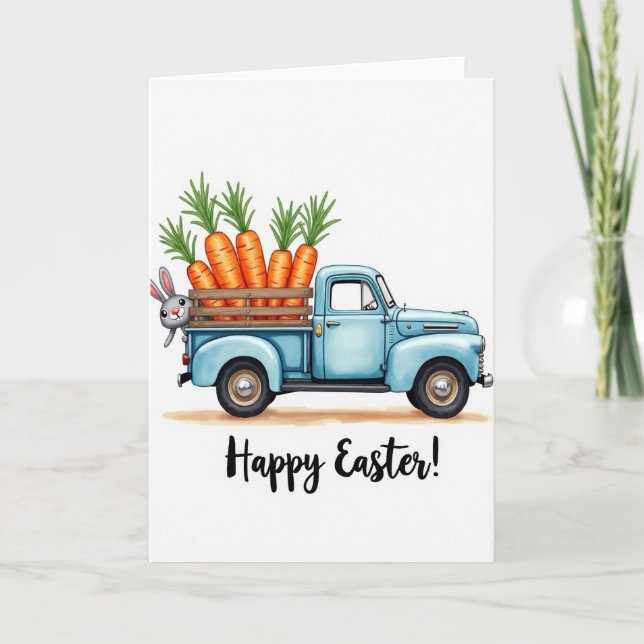 Truckload Of Joy Greeting Card (Front)