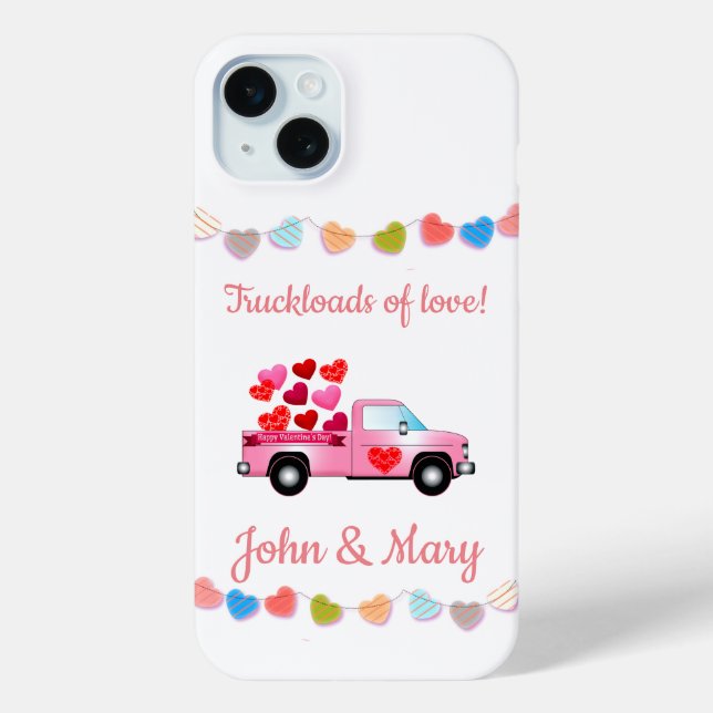 Truckload of Love! Custom Case-Mate iPhone Case (Back)