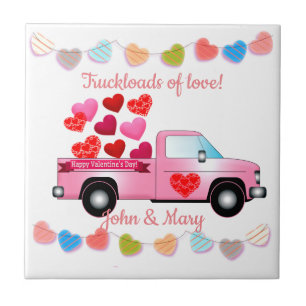Truckload of Love! Custom Ceramic Tile