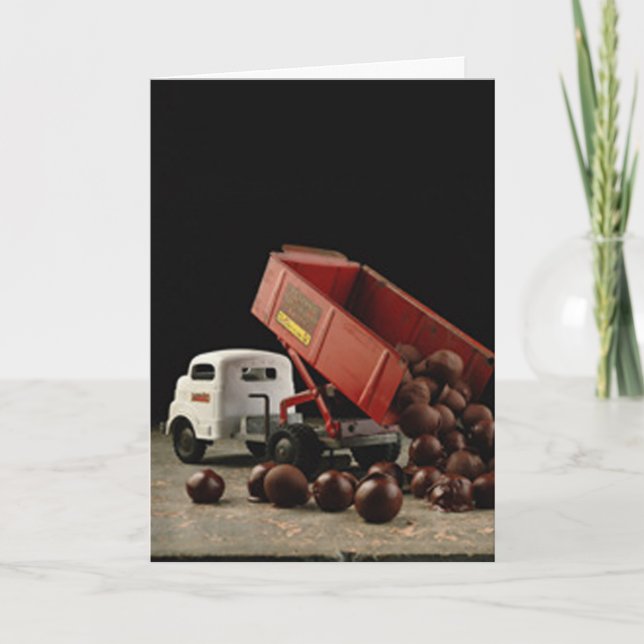 Truckload of Thanks Holiday Card (Front)