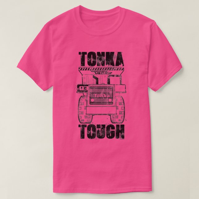 Trucks Are Tough Graphic Quote T-Shirt (Design Front)